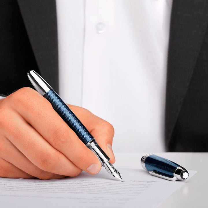 Füllfederhalter Meisterstück Solitaire Blue Hour LeGrand - Boutique-Officielle-Montblanc-Cannes