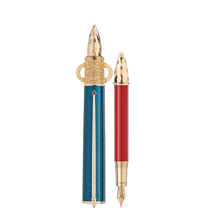 Перьевая ручка Maecenas Limited Edition 4810 F Tribute to Moctezuma I 
