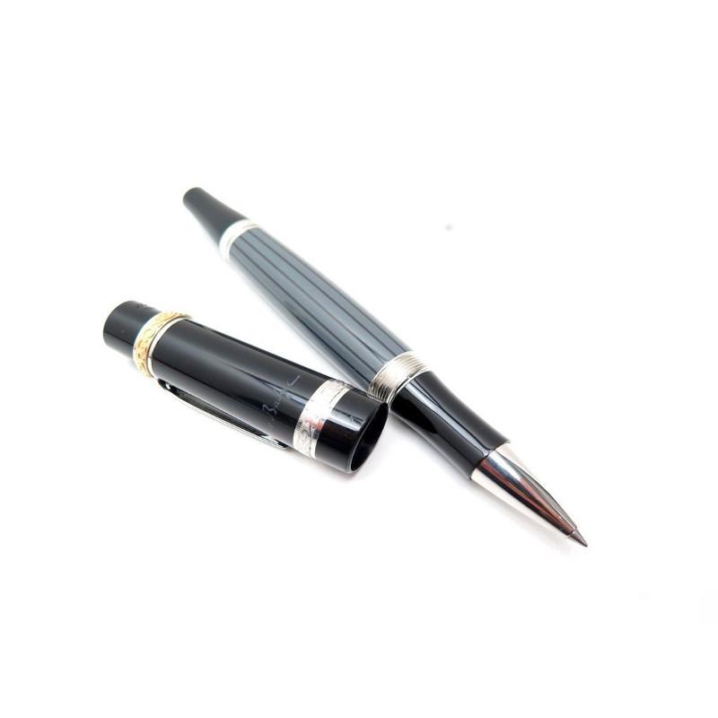 Rollerball Montblanc Edition Honore De Balzac Schwarzes Harz 